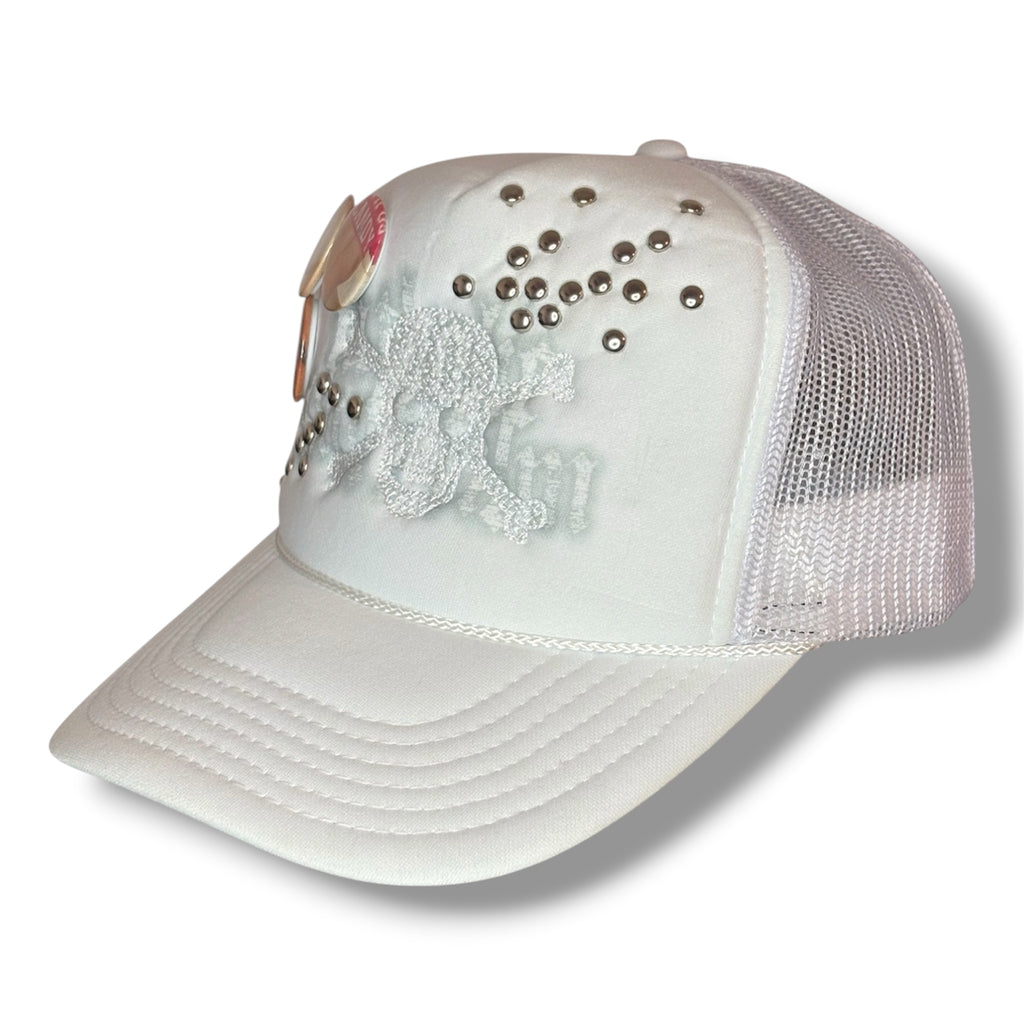 Catholic Snuff Film Studded Trucker Hat