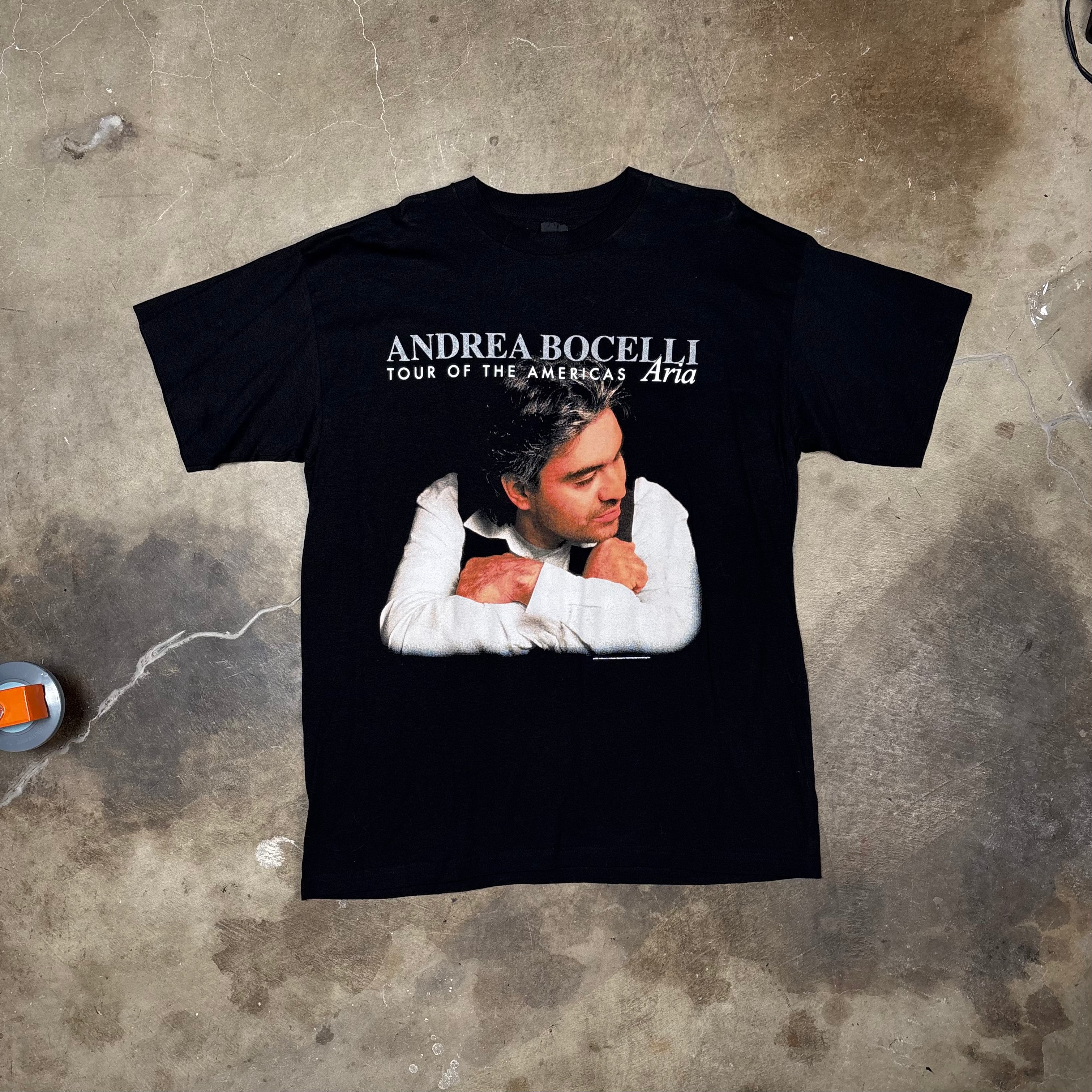 Vintage 1998 Andrea Bocelli Aria Tour T-Shirt (XL)