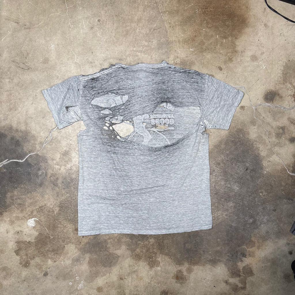 Rock Steady Magnifique Distressed Ripped T-Shirt (L)