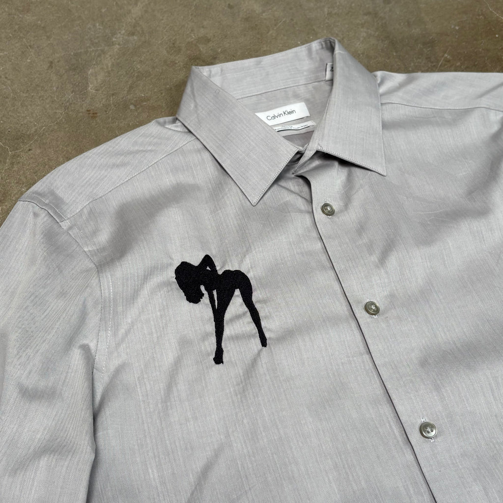 Trucker Girl Button Down Shirt