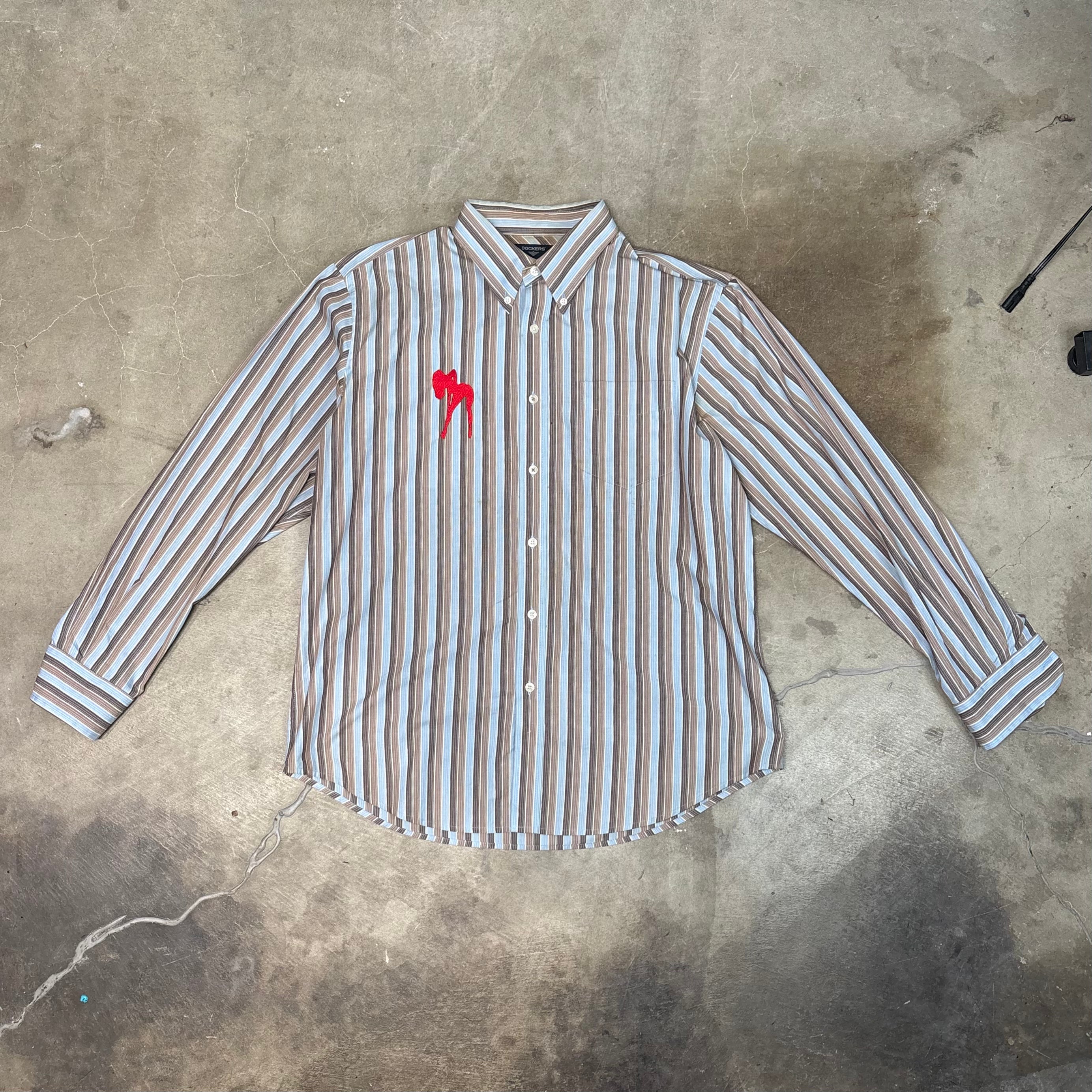 Trucker Girl Button Down Shirt