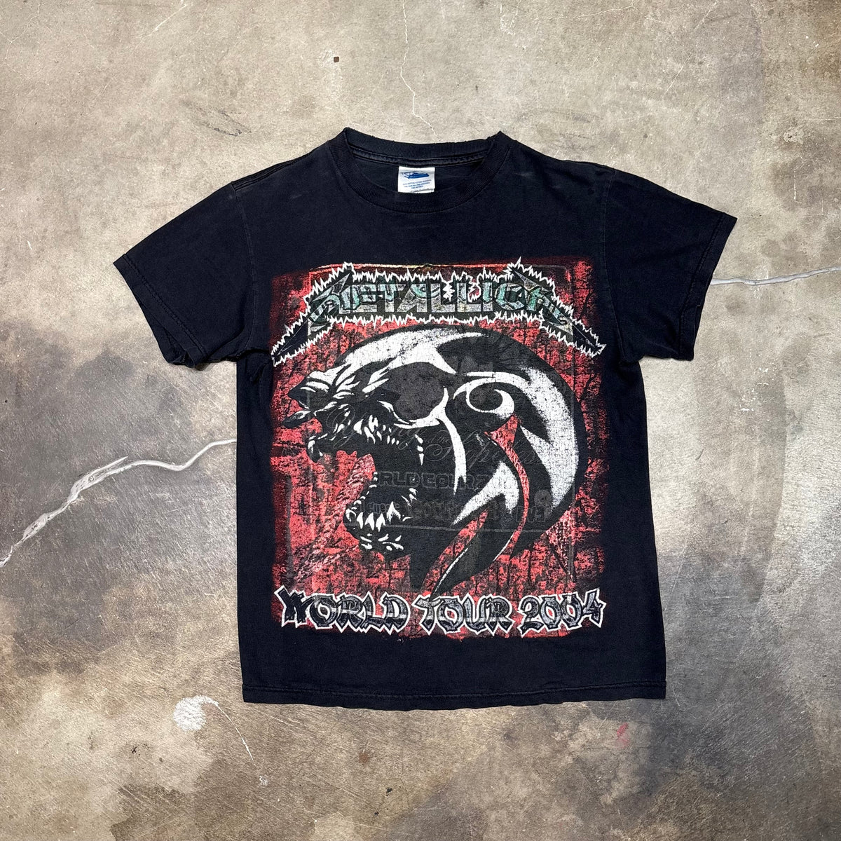 Vintage Tennessee River Metallica World Tour 2004 T-Shirt (S)