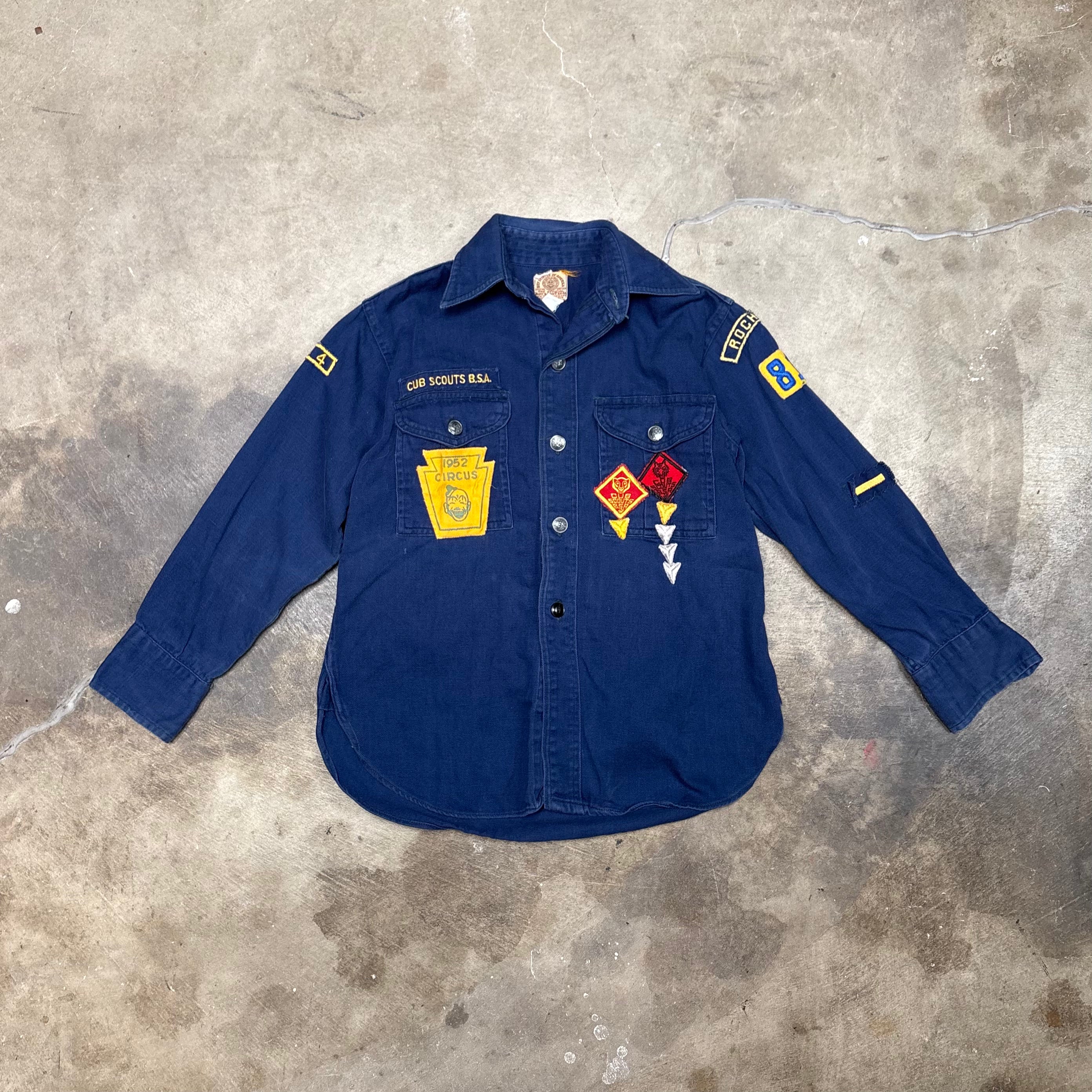Vintage 1952 Cub Scouts BSA Uniform Shirt (10)